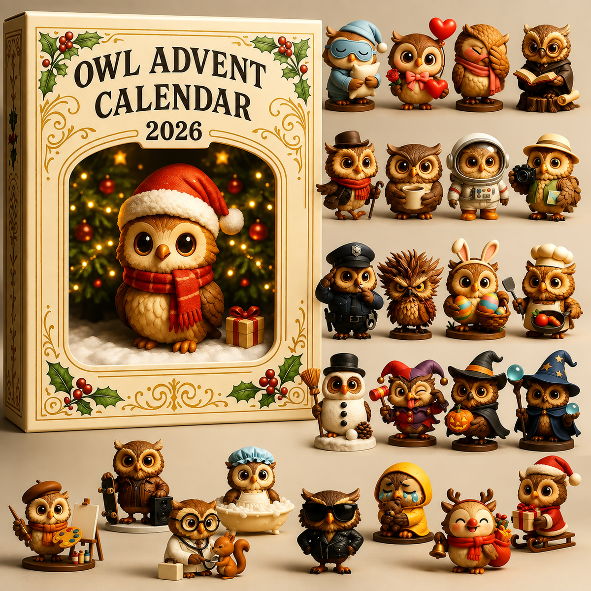 Eulen-Adventskalender 2026